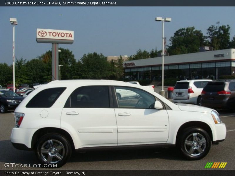 Summit White / Light Cashmere 2008 Chevrolet Equinox LT AWD