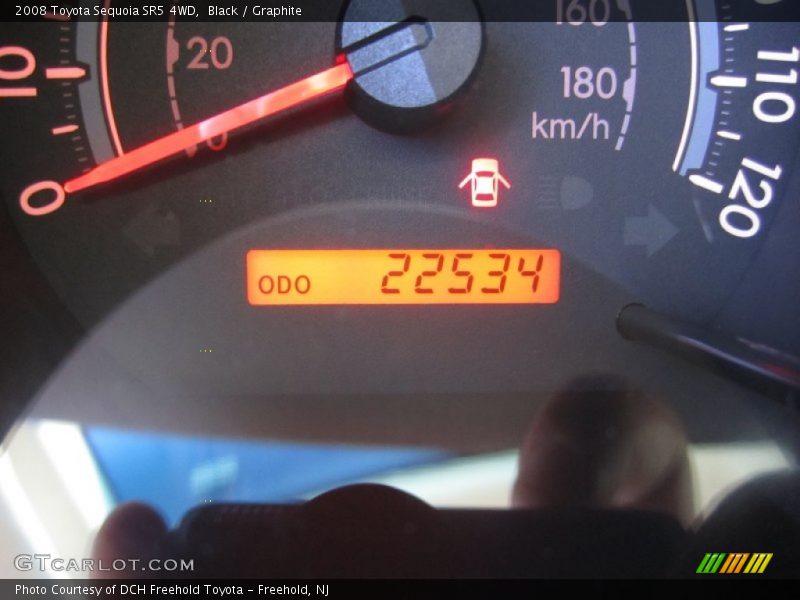 Black / Graphite 2008 Toyota Sequoia SR5 4WD