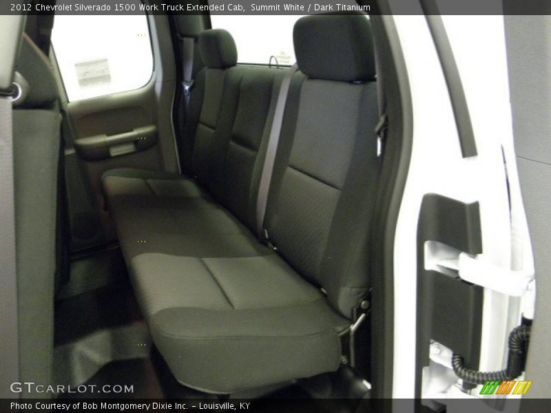 Summit White / Dark Titanium 2012 Chevrolet Silverado 1500 Work Truck Extended Cab