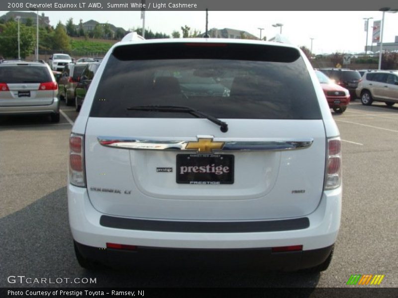 Summit White / Light Cashmere 2008 Chevrolet Equinox LT AWD