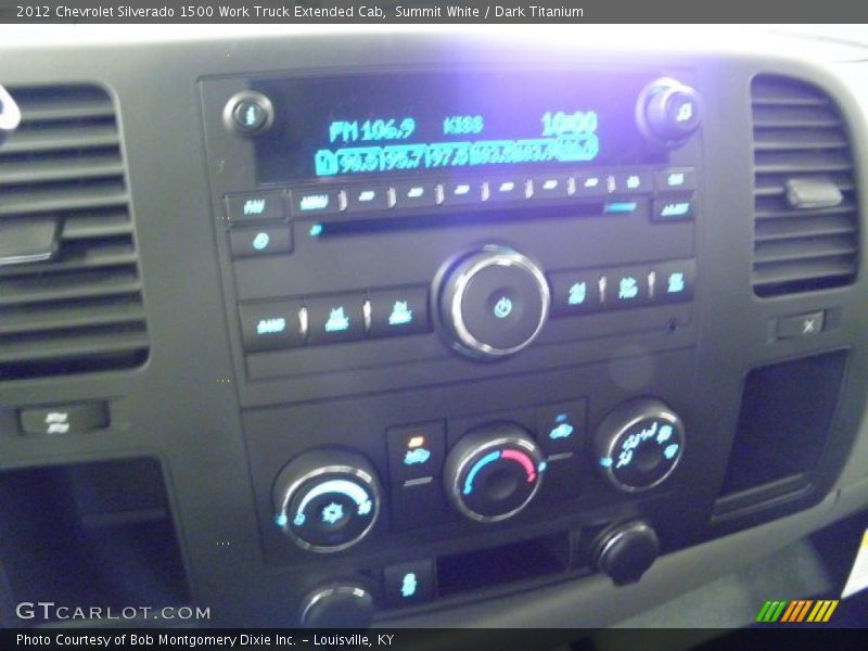 Summit White / Dark Titanium 2012 Chevrolet Silverado 1500 Work Truck Extended Cab