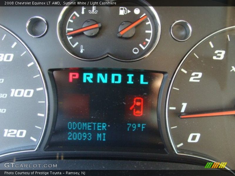 Summit White / Light Cashmere 2008 Chevrolet Equinox LT AWD