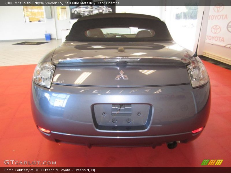 Still Blue Metallic / Dark Charcoal 2008 Mitsubishi Eclipse Spyder GS