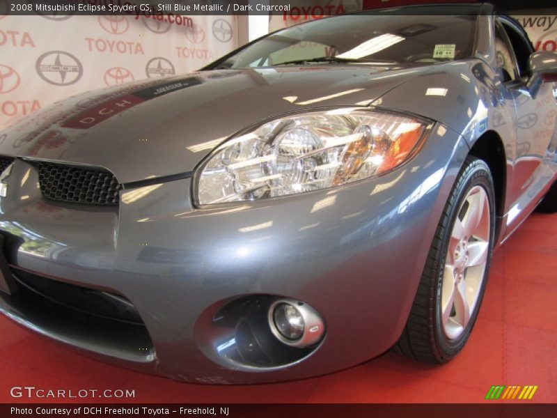 Still Blue Metallic / Dark Charcoal 2008 Mitsubishi Eclipse Spyder GS