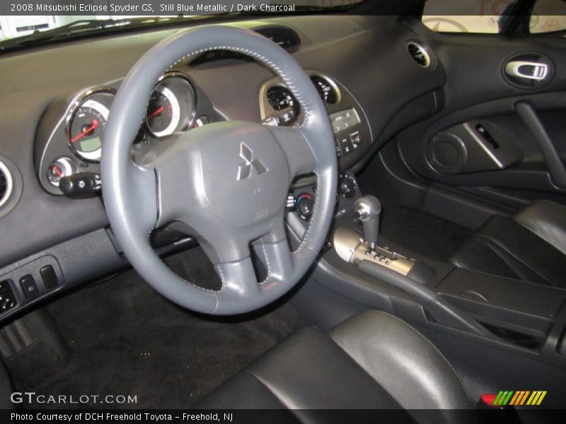 Still Blue Metallic / Dark Charcoal 2008 Mitsubishi Eclipse Spyder GS