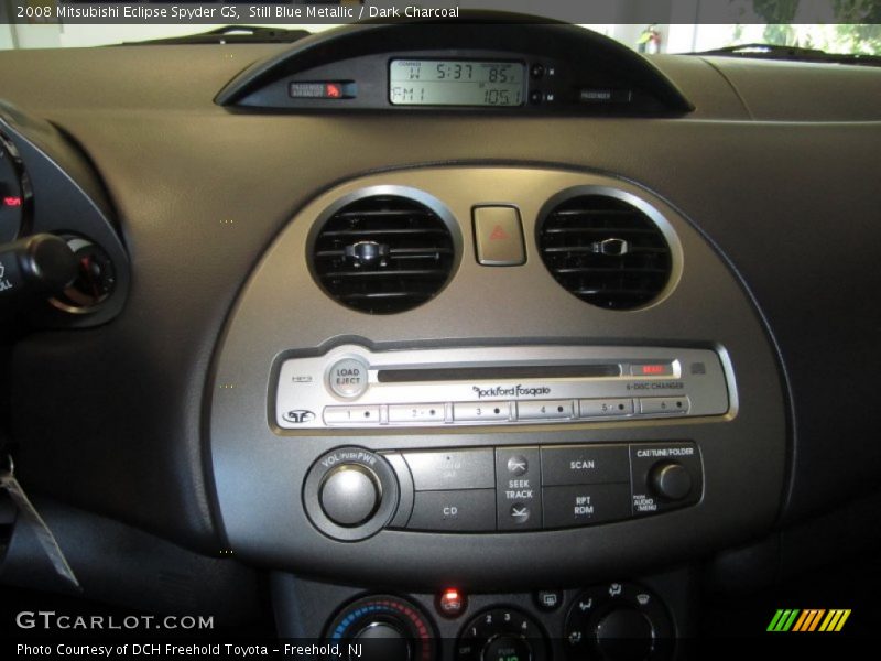 Still Blue Metallic / Dark Charcoal 2008 Mitsubishi Eclipse Spyder GS