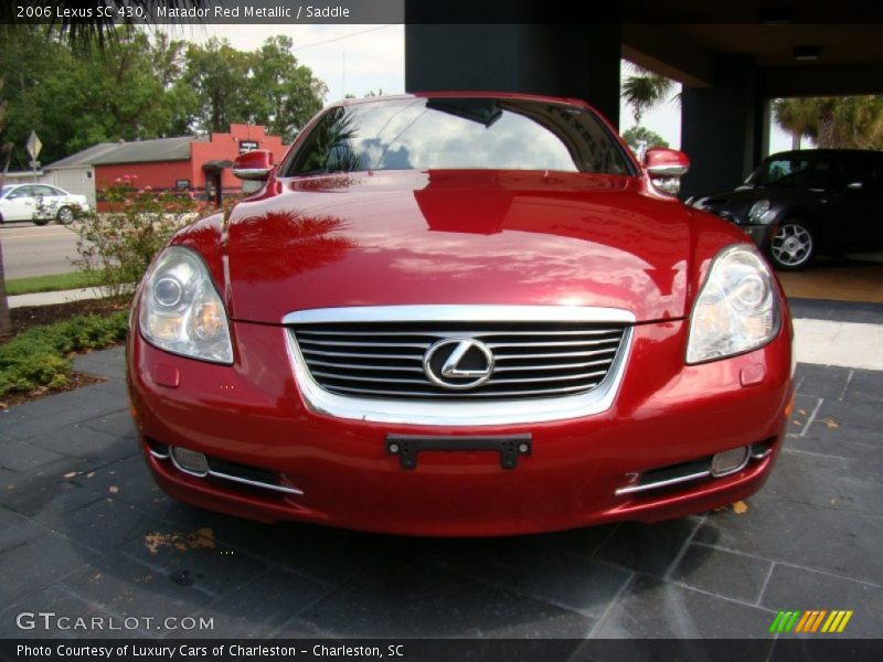 Matador Red Metallic / Saddle 2006 Lexus SC 430