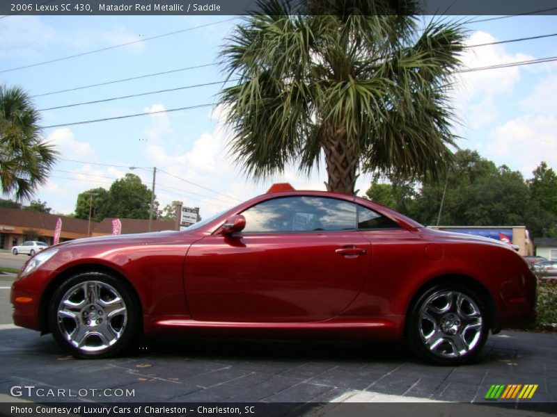  2006 SC 430 Matador Red Metallic