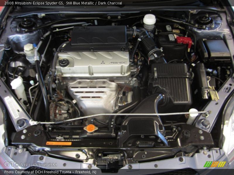  2008 Eclipse Spyder GS Engine - 2.4L SOHC 16V MIVEC Inline 4 Cylinder