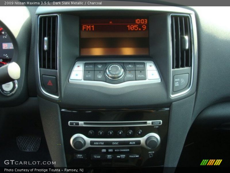 Dark Slate Metallic / Charcoal 2009 Nissan Maxima 3.5 S