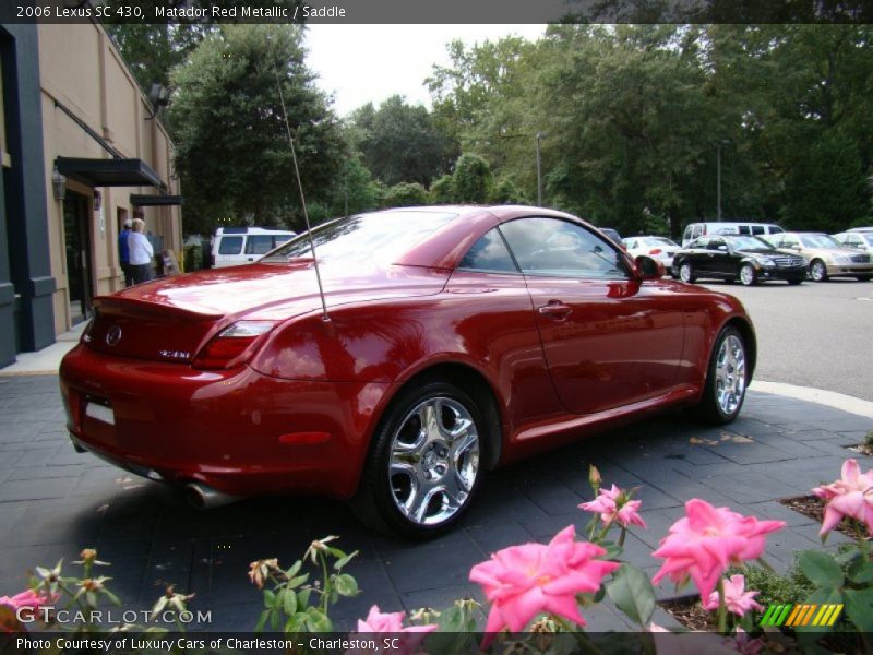 Matador Red Metallic / Saddle 2006 Lexus SC 430