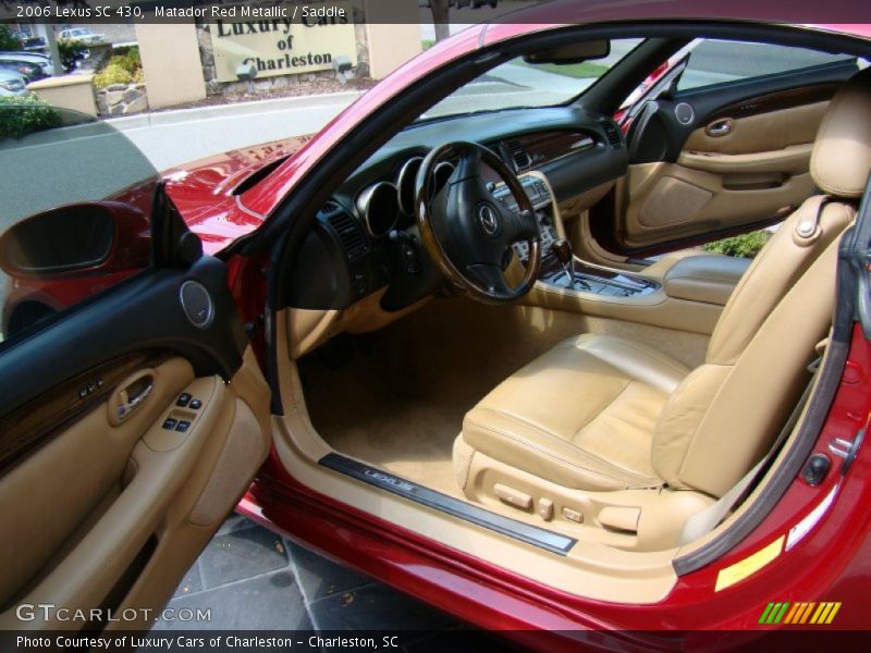  2006 SC 430 Saddle Interior