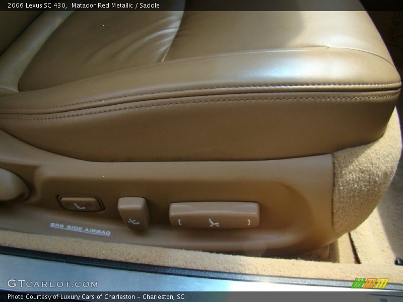Matador Red Metallic / Saddle 2006 Lexus SC 430