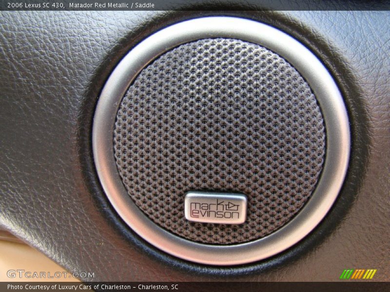 Matador Red Metallic / Saddle 2006 Lexus SC 430