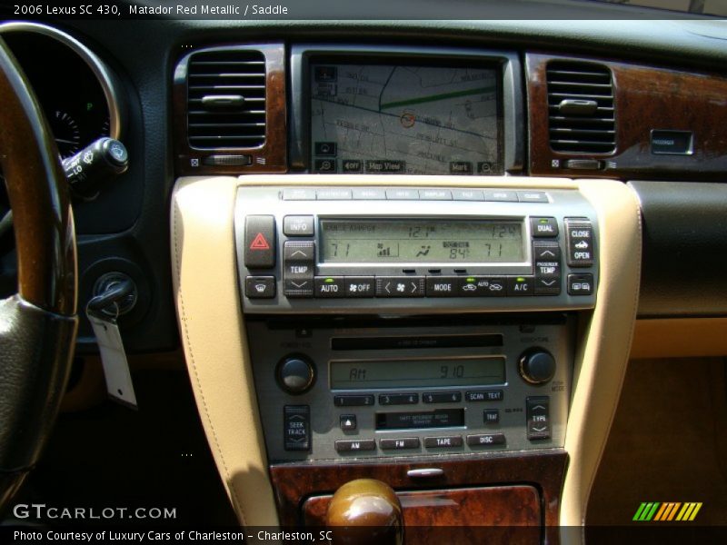 Matador Red Metallic / Saddle 2006 Lexus SC 430