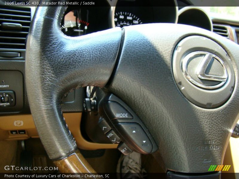 Matador Red Metallic / Saddle 2006 Lexus SC 430