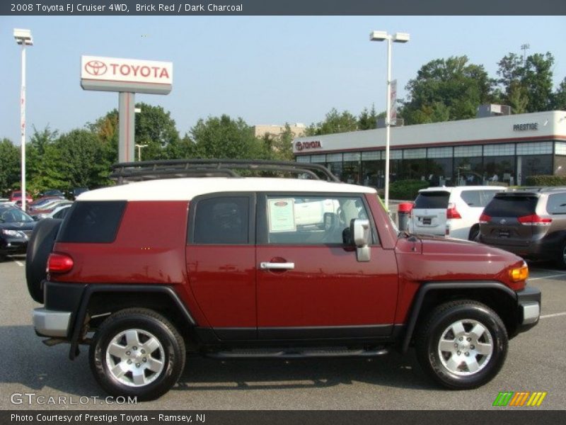 Brick Red / Dark Charcoal 2008 Toyota FJ Cruiser 4WD