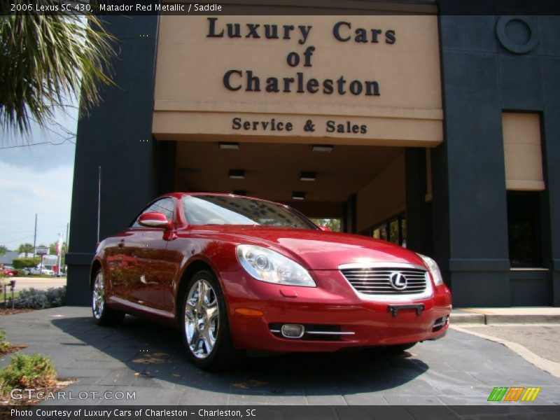 Matador Red Metallic / Saddle 2006 Lexus SC 430
