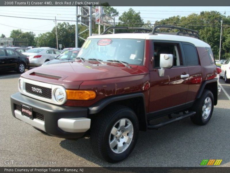 Brick Red / Dark Charcoal 2008 Toyota FJ Cruiser 4WD