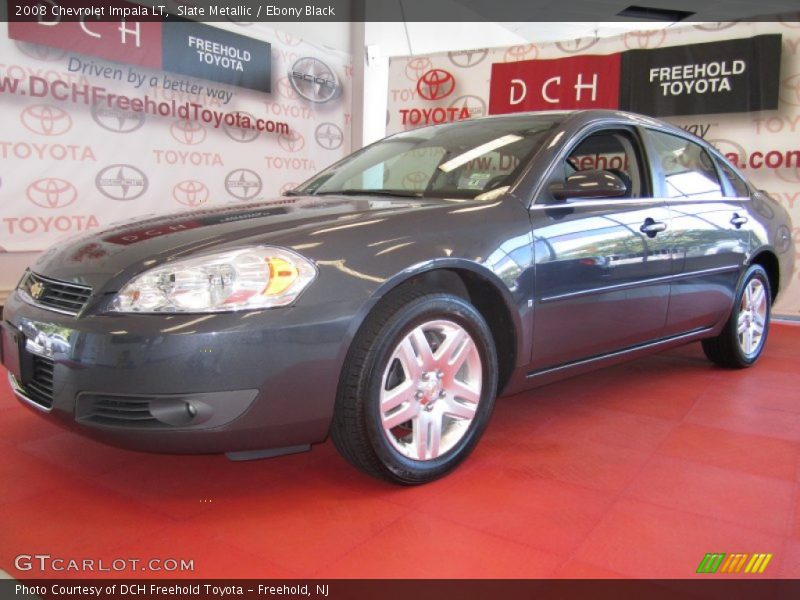 Slate Metallic / Ebony Black 2008 Chevrolet Impala LT