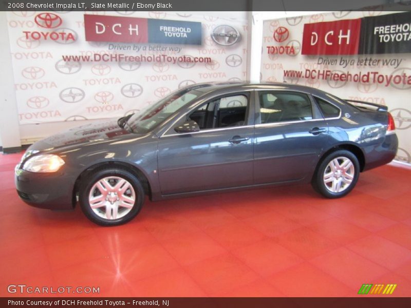 Slate Metallic / Ebony Black 2008 Chevrolet Impala LT