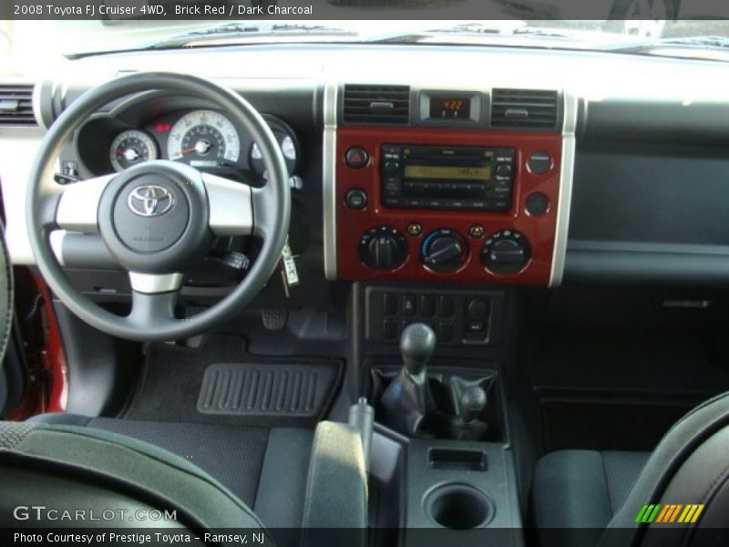 Brick Red / Dark Charcoal 2008 Toyota FJ Cruiser 4WD