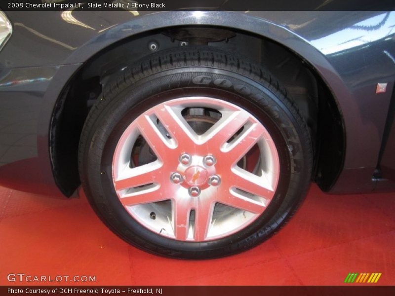 Slate Metallic / Ebony Black 2008 Chevrolet Impala LT