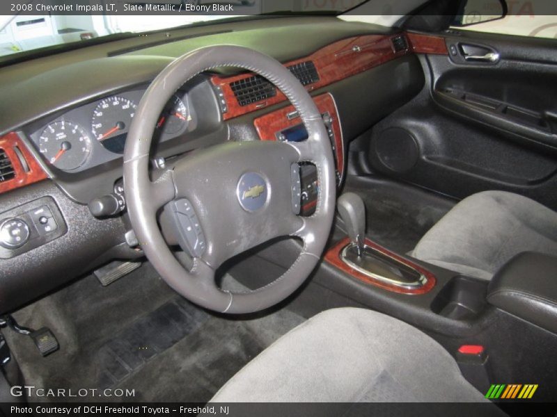 Slate Metallic / Ebony Black 2008 Chevrolet Impala LT