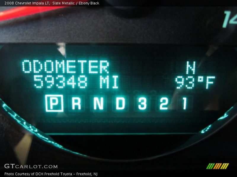 Slate Metallic / Ebony Black 2008 Chevrolet Impala LT
