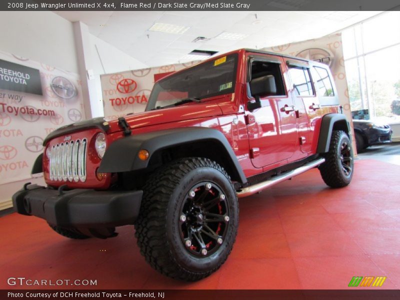 Front 3/4 View of 2008 Wrangler Unlimited X 4x4