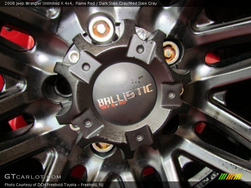 Custom Wheels of 2008 Wrangler Unlimited X 4x4