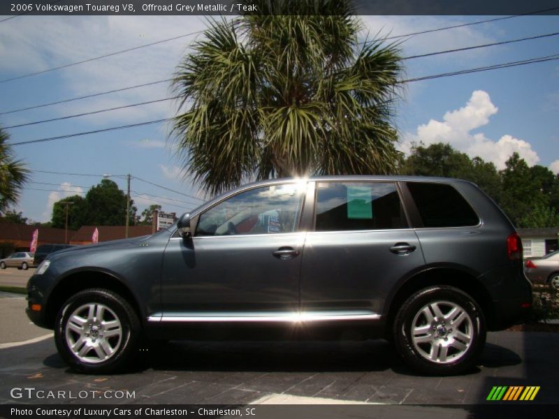 Offroad Grey Metallic / Teak 2006 Volkswagen Touareg V8