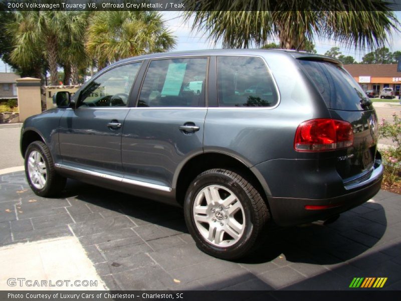 Offroad Grey Metallic / Teak 2006 Volkswagen Touareg V8