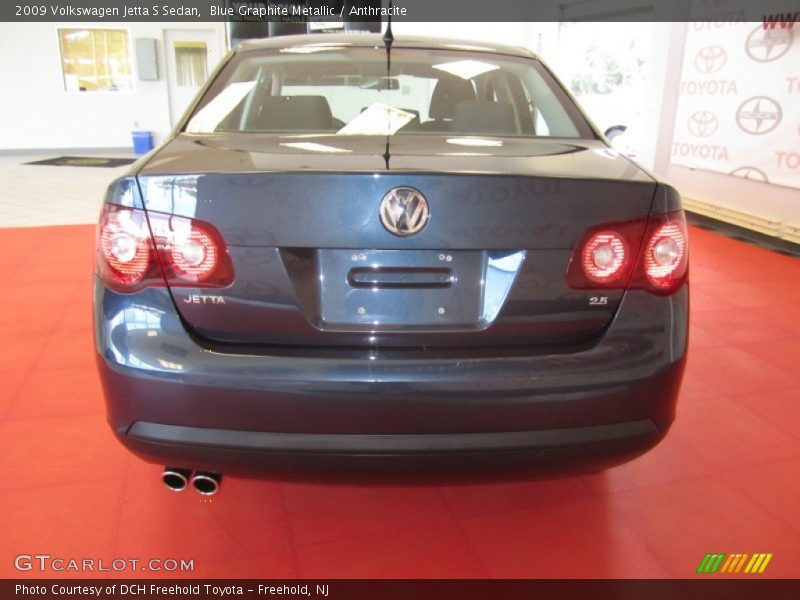 Blue Graphite Metallic / Anthracite 2009 Volkswagen Jetta S Sedan