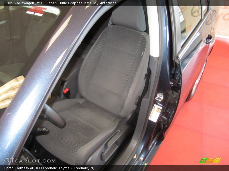 Blue Graphite Metallic / Anthracite 2009 Volkswagen Jetta S Sedan