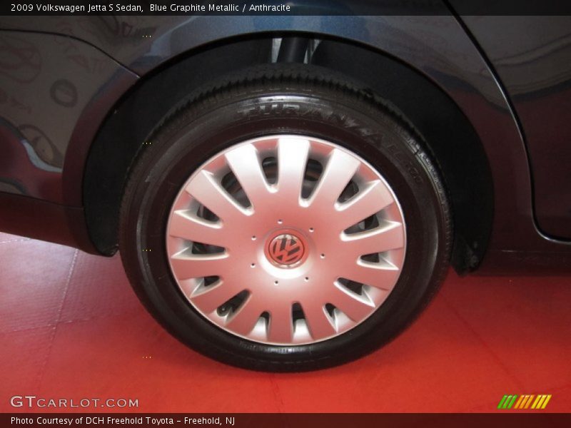 Blue Graphite Metallic / Anthracite 2009 Volkswagen Jetta S Sedan