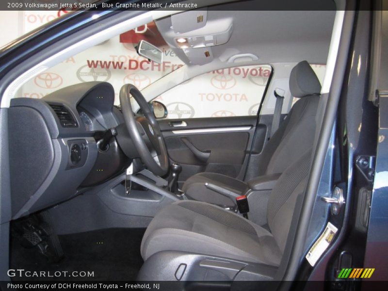 Blue Graphite Metallic / Anthracite 2009 Volkswagen Jetta S Sedan