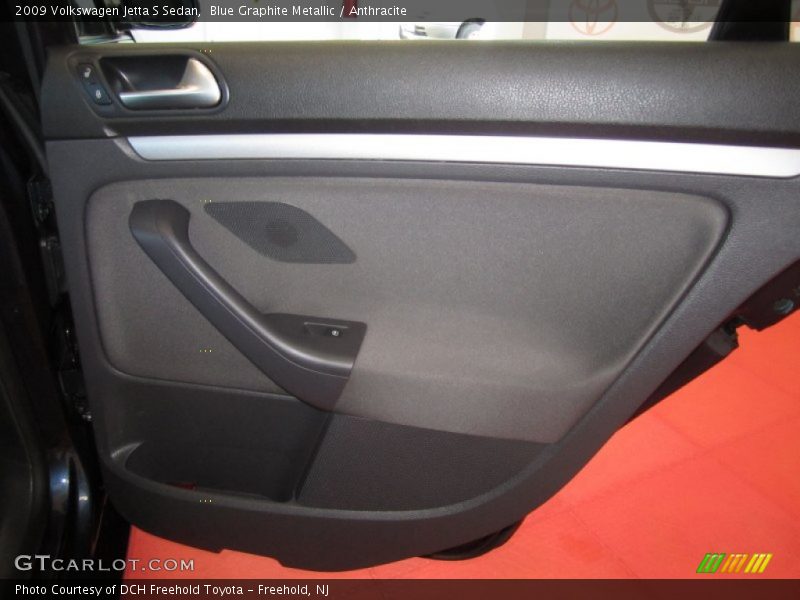 Blue Graphite Metallic / Anthracite 2009 Volkswagen Jetta S Sedan