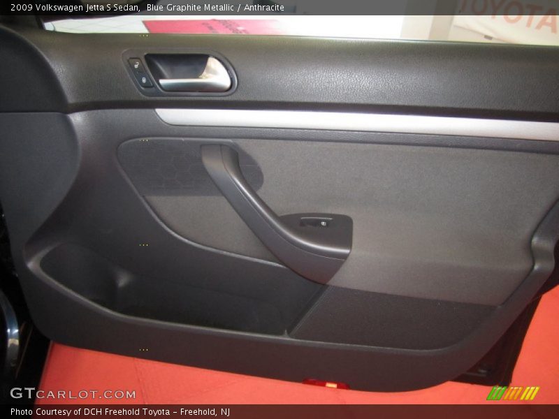 Blue Graphite Metallic / Anthracite 2009 Volkswagen Jetta S Sedan