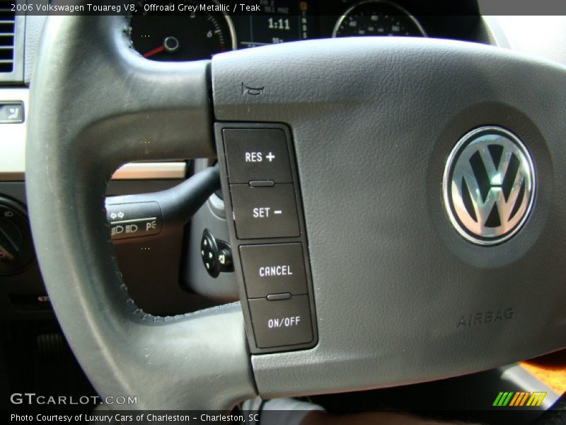 Offroad Grey Metallic / Teak 2006 Volkswagen Touareg V8