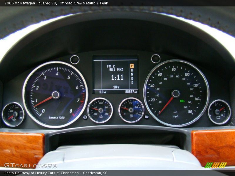  2006 Touareg V8 V8 Gauges