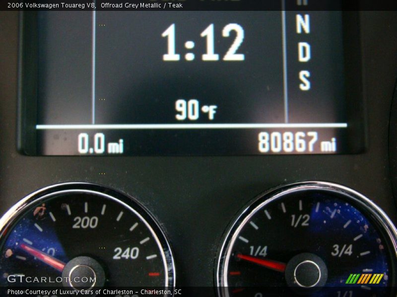 Offroad Grey Metallic / Teak 2006 Volkswagen Touareg V8