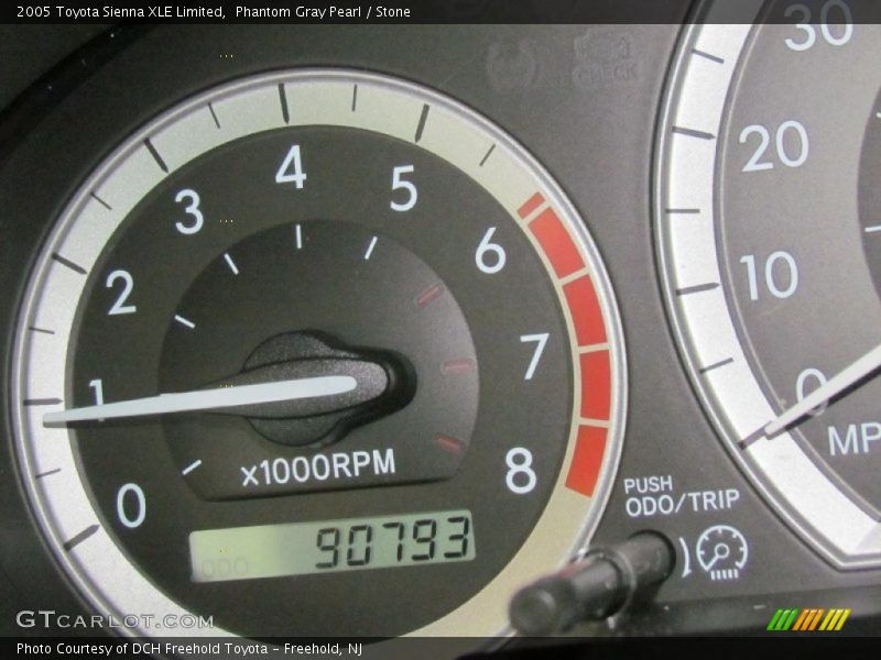 Phantom Gray Pearl / Stone 2005 Toyota Sienna XLE Limited