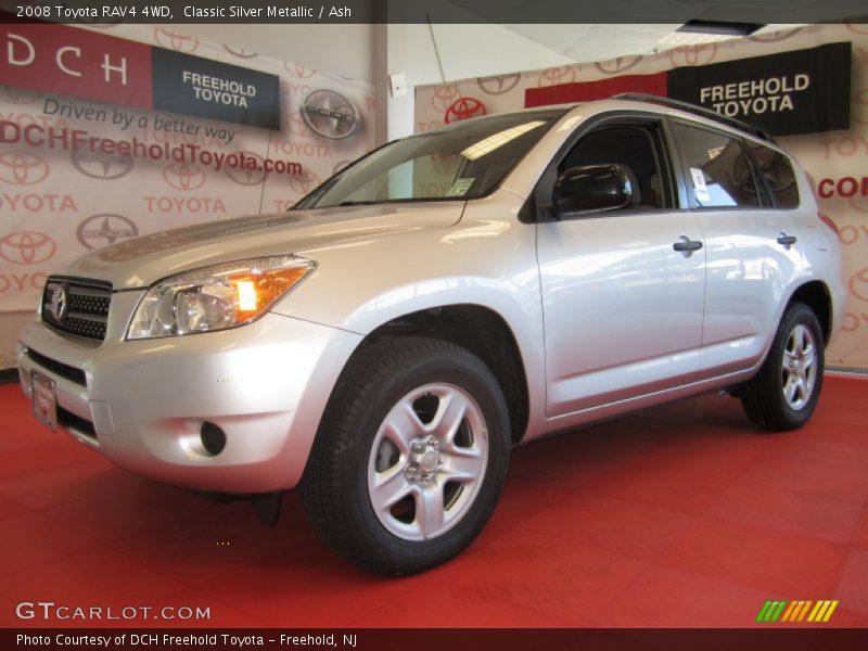 Classic Silver Metallic / Ash 2008 Toyota RAV4 4WD