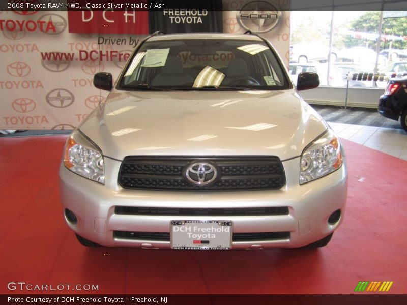 Classic Silver Metallic / Ash 2008 Toyota RAV4 4WD