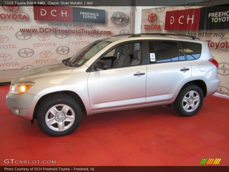 Classic Silver Metallic / Ash 2008 Toyota RAV4 4WD