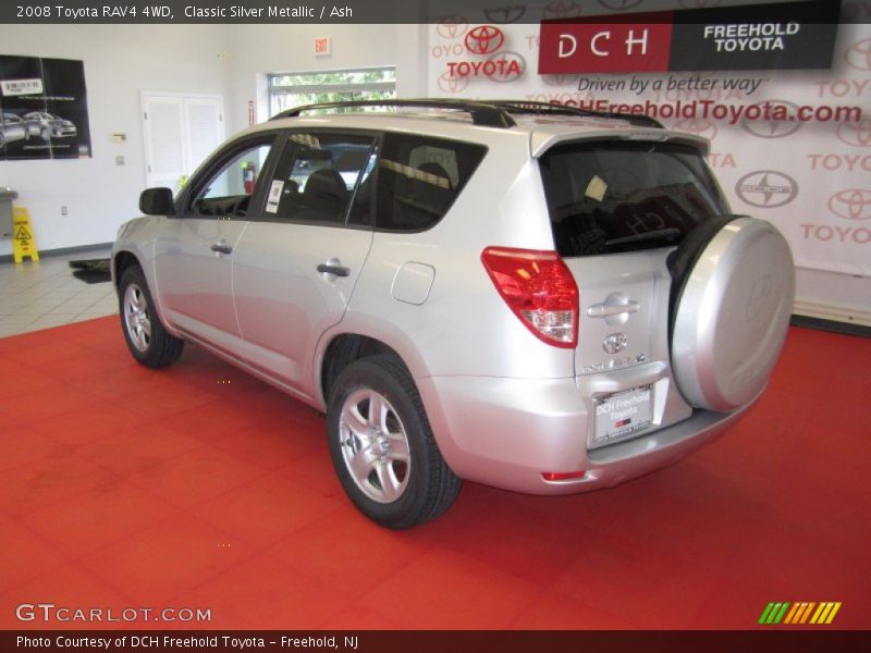 Classic Silver Metallic / Ash 2008 Toyota RAV4 4WD