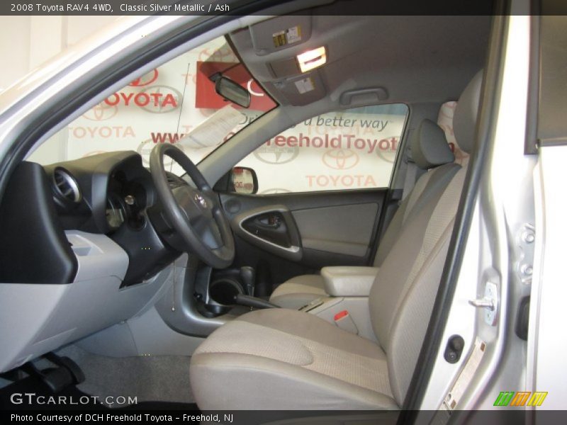 Classic Silver Metallic / Ash 2008 Toyota RAV4 4WD