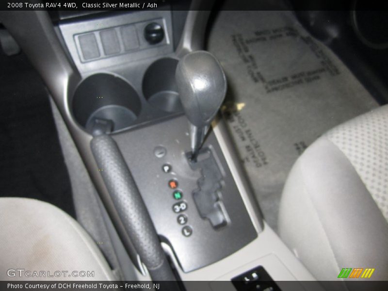 Classic Silver Metallic / Ash 2008 Toyota RAV4 4WD
