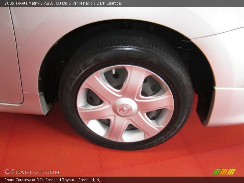 Classic Silver Metallic / Dark Charcoal 2009 Toyota Matrix S AWD